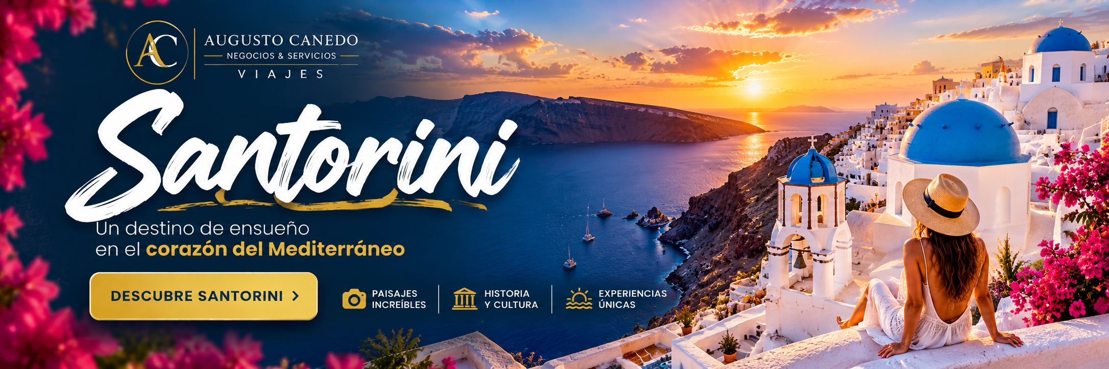 Descubre Santorini